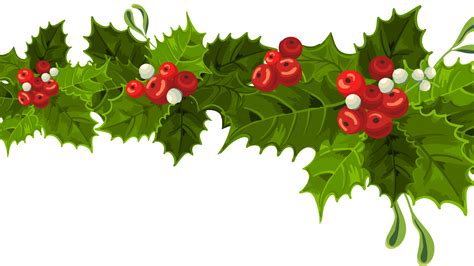 Common holly Christmas decoration Mistletoe Clip art - Christmas ...