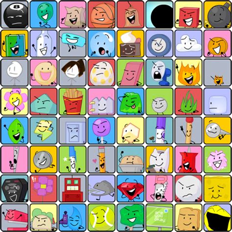 Create a Lenacakess Icons BFDI Characters Tierlist Tier List - TierMaker