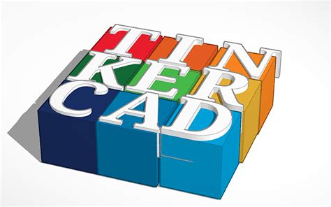 3D design Tinkercad logo | Tinkercad