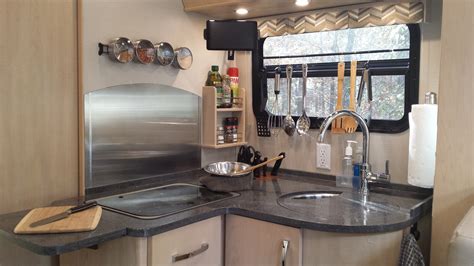 The Secrets of a Tiny RV Kitchen - Leisure Travel Vans