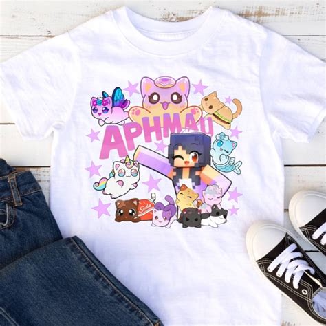 Aphmau Shirt Aphmau Cat Shirts Aphmau Birthday Aphmau Party - Etsy Norway