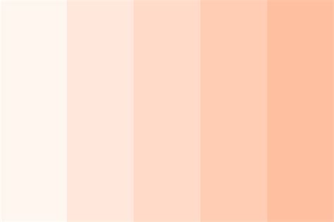 First Peach Color Palette