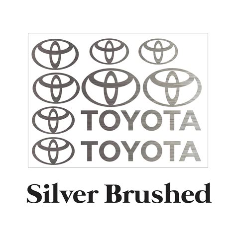 TOYOTA Car Decals / Vinyl Sticker / Bumper Sticker - Etsy Italia