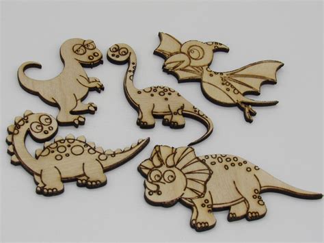 Large Wooden Dinosaur Shapes for Crafts Plywood Craft Shapes - Etsy Ireland