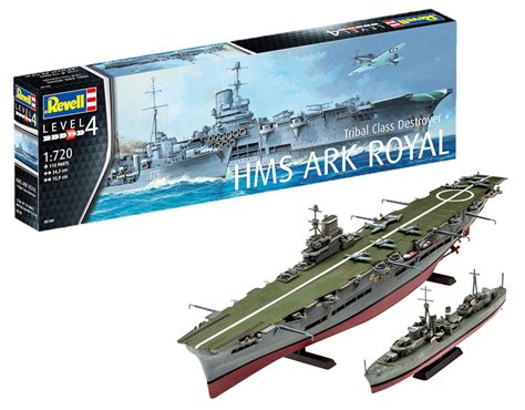 Buy Revell of Germany Hms Ark Royal & Tribal Destroyer Hobby Model Kit Online at desertcartINDIA