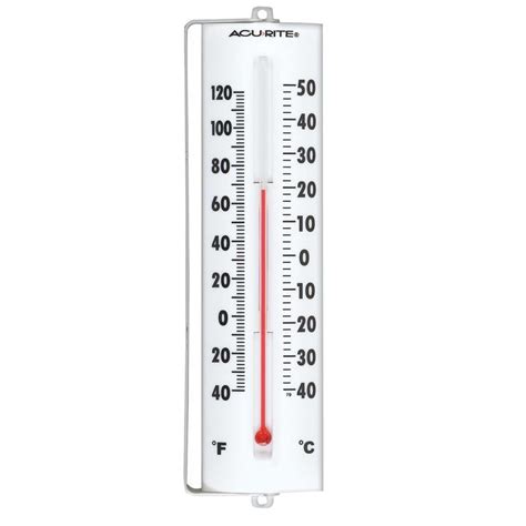 AcuRite Wireless Indoor/Outdoor White Thermometer at Lowes.com