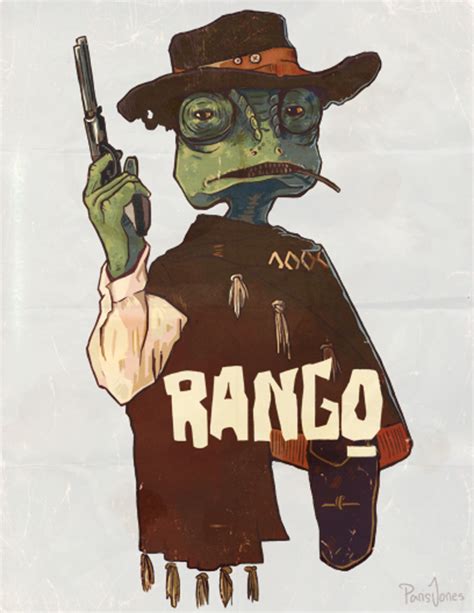 Items similar to Rango Movie Poster on Etsy