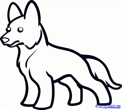 Dog Drawing Easy - Drawing Pencil - ClipArt Best - ClipArt Best