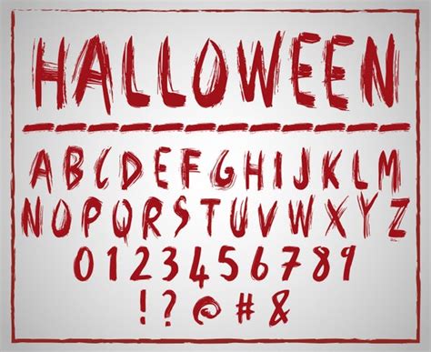 Halloween Font Svg Ttf Horror Font Scary Font Creepy Font - Etsy UK