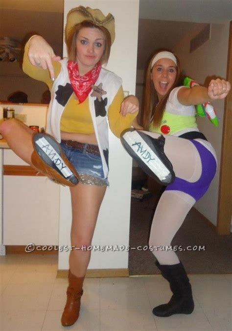 Coolest Women's Buzz Lightyear and Woody Couple Costume