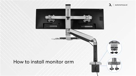 A Detailed Guide for Monitor Arm Installation