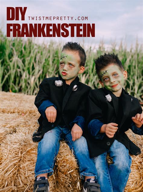 DIY Frankenstein Costumes - Twist Me Pretty