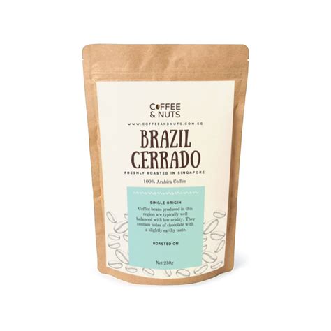 Brazil Cerrado Coffee Bundle 250g x 10 - Coffee And Nuts | Traditional Coffee supplier in ...