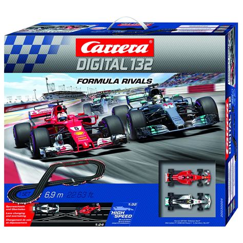 Carrera Digital 132 Formula Rivals 1:32 Scale Slot Car Race Set - Walmart.com