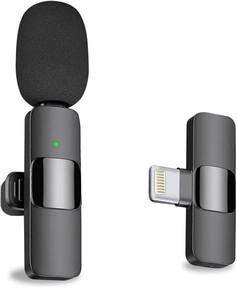 MAYBESTA Professional Wireless Lavalier Lapel Microphone for iPhone ...