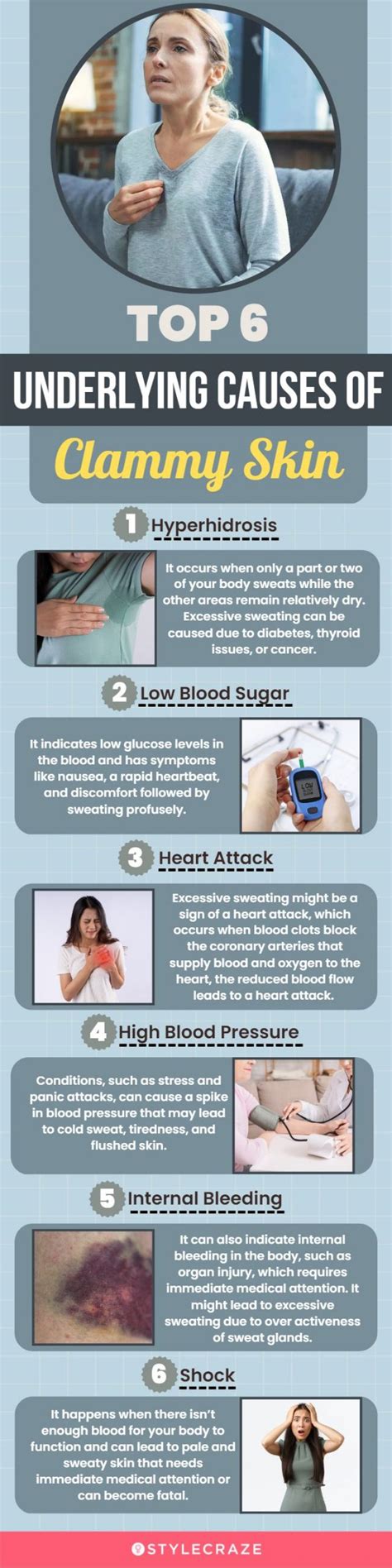 Clammy Skin: Symptoms, Causes, Remedies, And Treatments