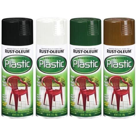 Rustoleum 211339 12 Oz White Gloss Plastic Spray Paint, PartNo 211339, by Rust-O - Walmart.com ...