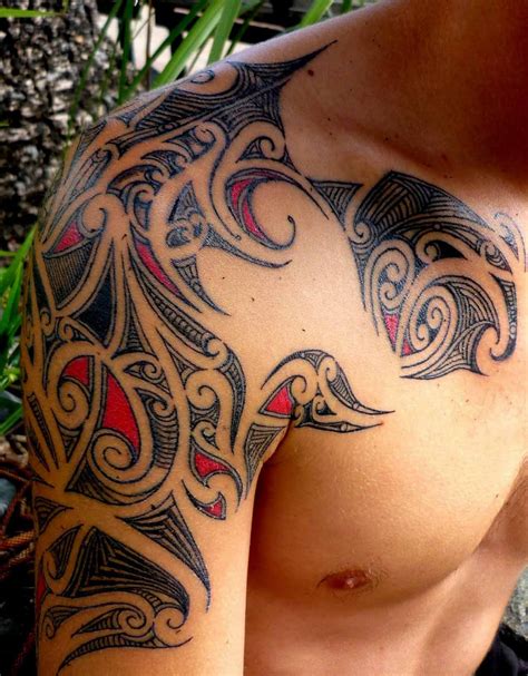 Tribal Shoulder Tattoos