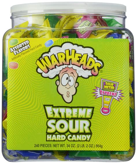 Warheads Extreme Sour Hard Candy (Pack of 240) 240 Count Free Shipping | eBay