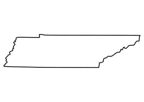 Tennessee Outline - Openclipart