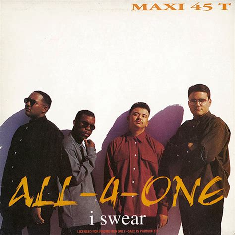 All-4-One – I Swear (1994, Vinyl) - Discogs