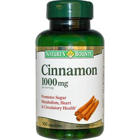 cinnamon pills benefits