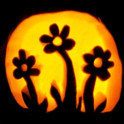 25+ Beautiful Floral Pumpkin Carving Ideas 2020 | Designbolts