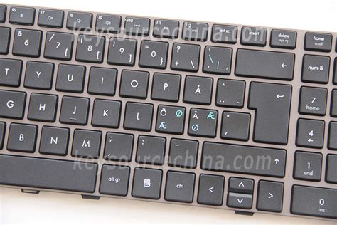 HP Probook 4530s 4535s 4730s Nordic Laptop Keyboard Scandinavian Tangentbord-HP Nordic laptop ...