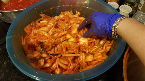 Korean food photo: Homemade kimchi from Maangchi’s awesome recipes on Maangchi.com