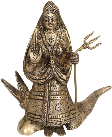 The River Goddess Ganga | Exotic India Art