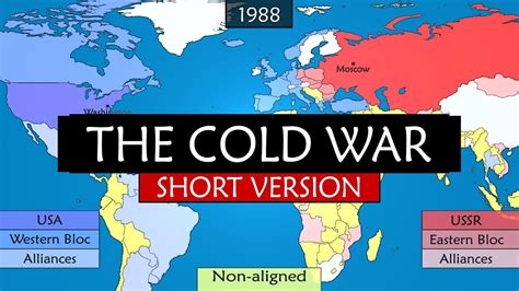 World Map During The Cold War – Canada Map