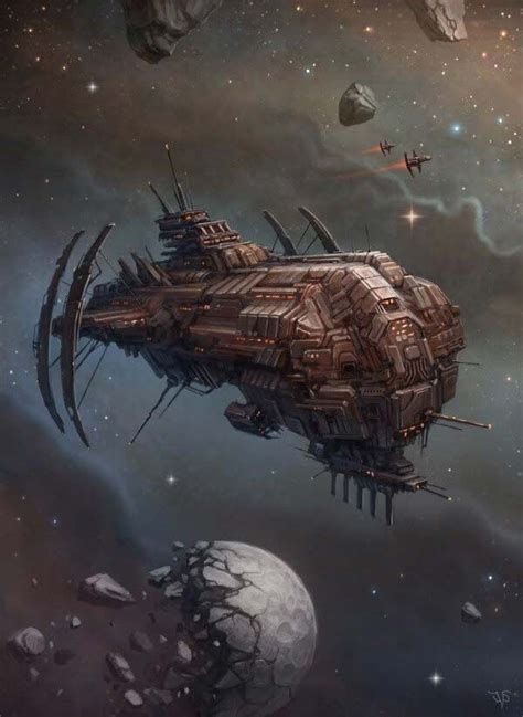 75 Cool Sci Fi Spaceship Concept Art & Designs To Get Your Inspired | Space ship concept art ...