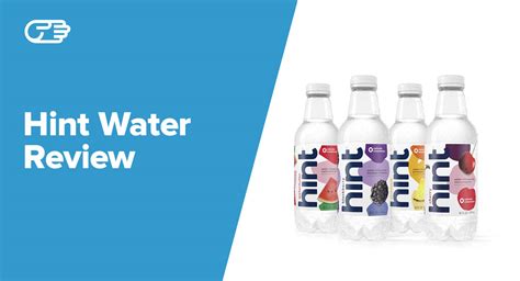 Hint Water Reviews - All You Need to Know