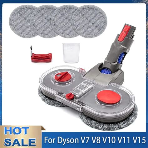 Electric Mop Head Attachment for Dyson V7 V8 V10 V11 V15 Vacuum Cleaner ...