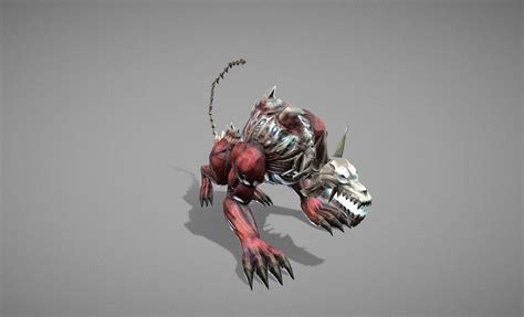 ArtStation - Hellhound Myth | Game Assets