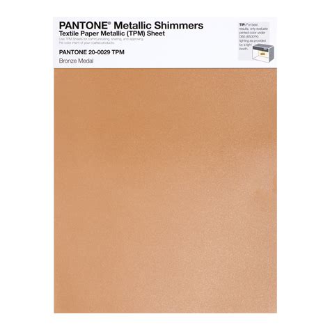 BUY Pantone Metallic Shimmer 20-0029 Bronze Medal