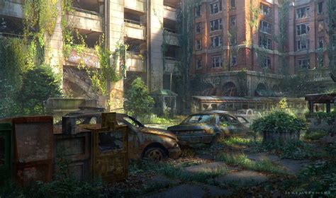 ArtStation - Overgrown City, Jeremy Fenske Apocalypse World, Apocalypse Art, Abandoned City ...