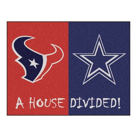 Houston Texans vs Dallas Cowboys Rivalry Rug | Nfl houston texans, Nfl texans, Houston texans