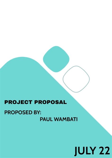 Project proposal Template | PosterMyWall