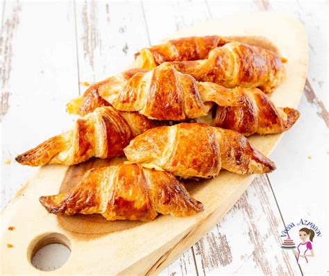 Ham and Cheese Croissants - Veena Azmanov