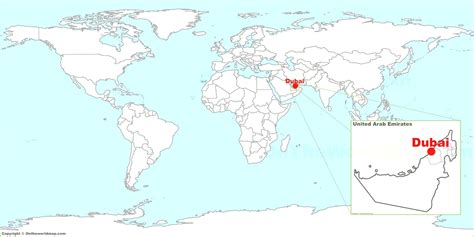 Where Is Dubai Located On The World Map - North Port Florida Map