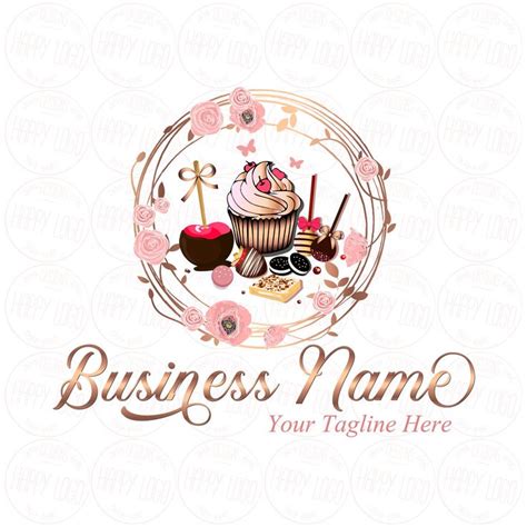 Custom Logo Design, Bakery Logo, Baking Logo, Cupcake Logo, Vector Logo, Cake Logo Design, Oreos ...