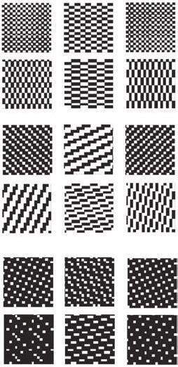 Nine types of a total 18 samples of fabric weave patterns for... | Download Scientific Diagram