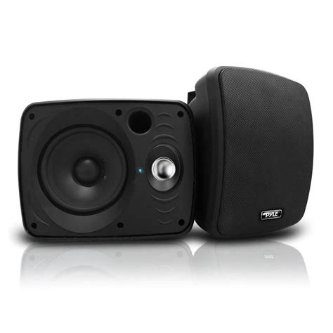 Pyle Audio 6.5 Inch Waterproof Bluetooth Indoor & Outdoor Speaker, Black (Pair) | Walmart Canada