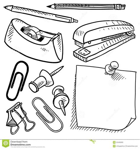 Office supplies clipart 20 free Cliparts | Download images on Clipground 2024