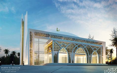 Modern Mosque on Behance | Mosque design, Mosque design islamic ...