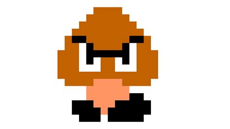 Pixilart - Goomba from Super Mario Bros. by TheMineblock