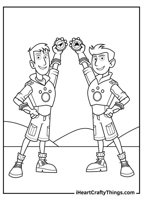 Printable Wild Kratts Coloring Pages (Updated 2021)