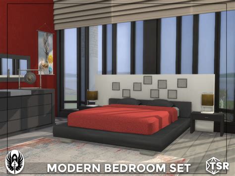 The Sims Resource - Modern Bedroom Set