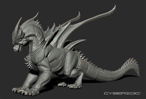 First look at Arctic Dragon sculpt for the upcoming Cyberzoic line - Welcome to Creative Beast ...